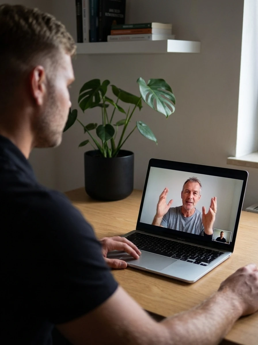 Max Besser im Online Coaching per Videoanruf